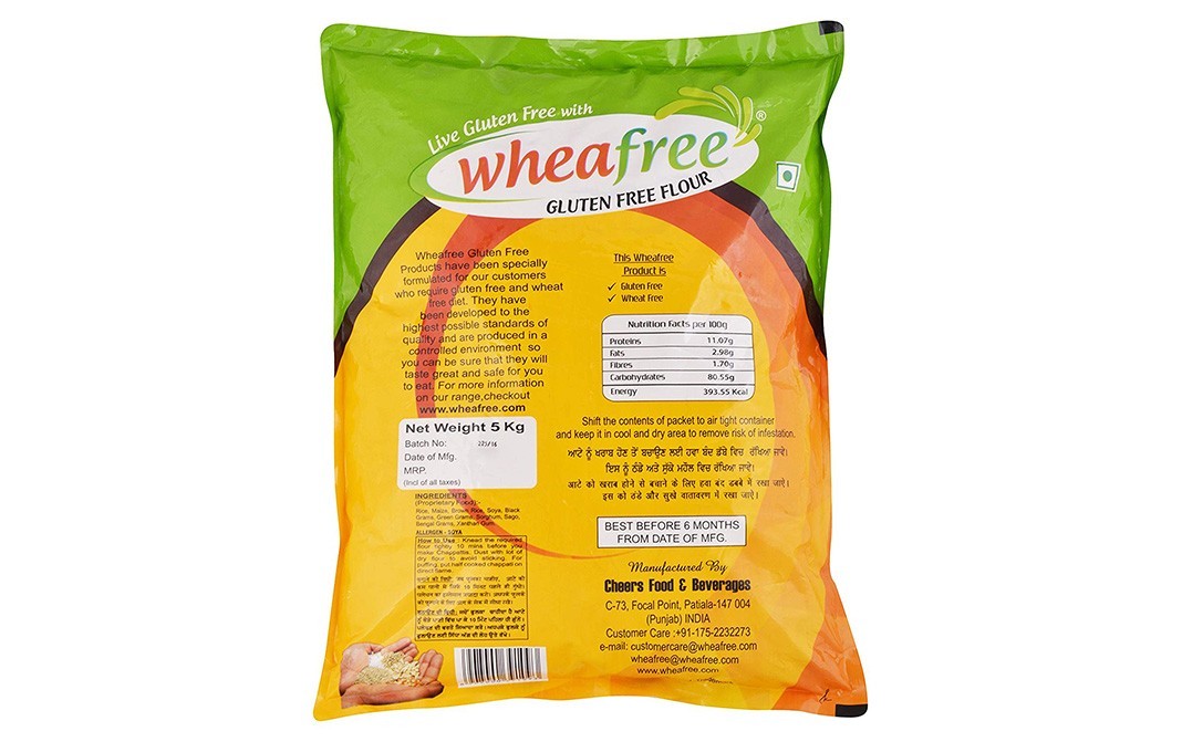 Wheafree Gluten Free Flour    Pack  5 kilogram